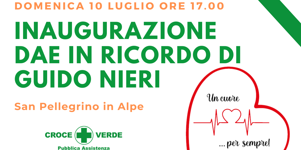 sito inaugurazione DAE Guido
