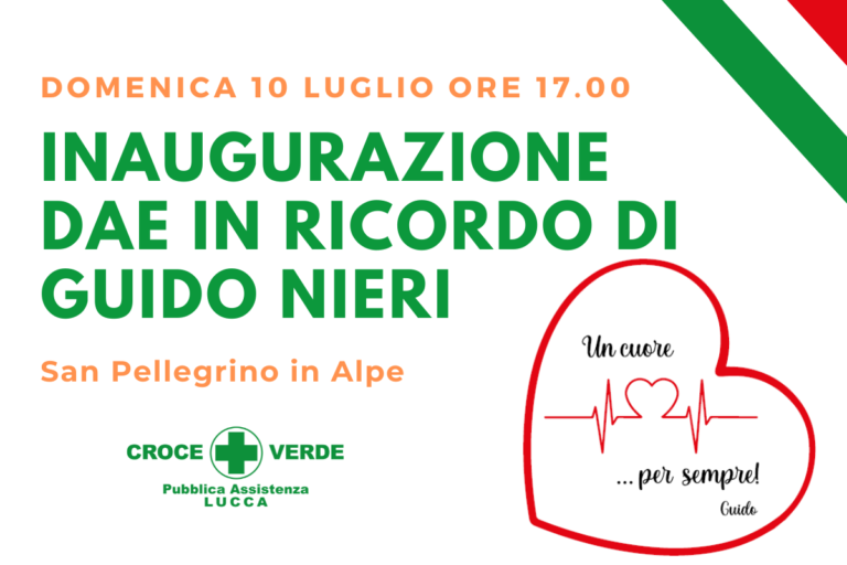 sito inaugurazione DAE Guido