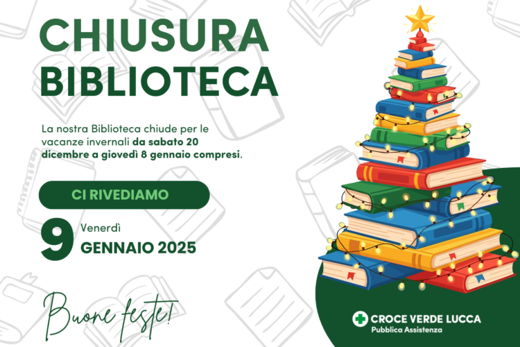 Monitor chiusura bibliotecsa