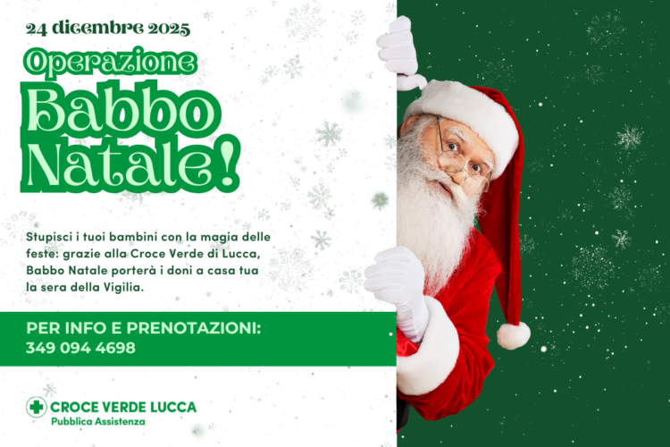 Monitor op Babbo Natale